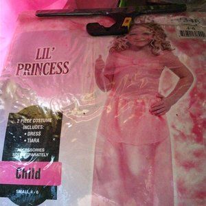Lil Princess Toddler Size 4-6 Costume